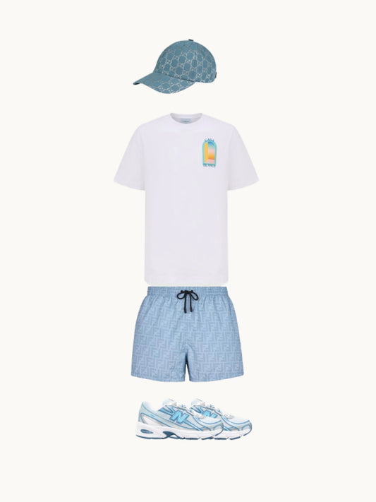 Tenue FitsnDrip NM - Gris nuageux