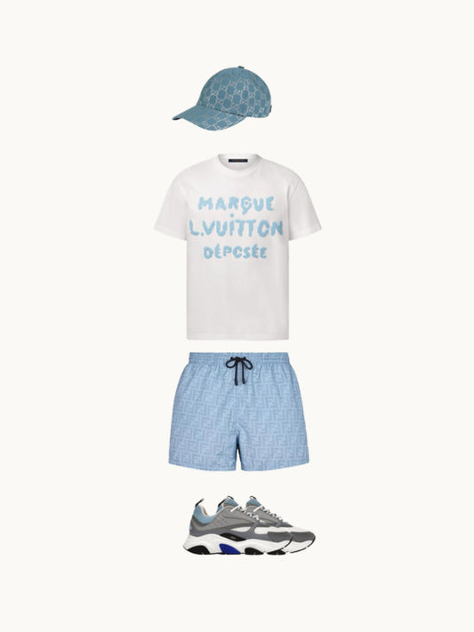 FitsnDrip Outfit- Ice Blue