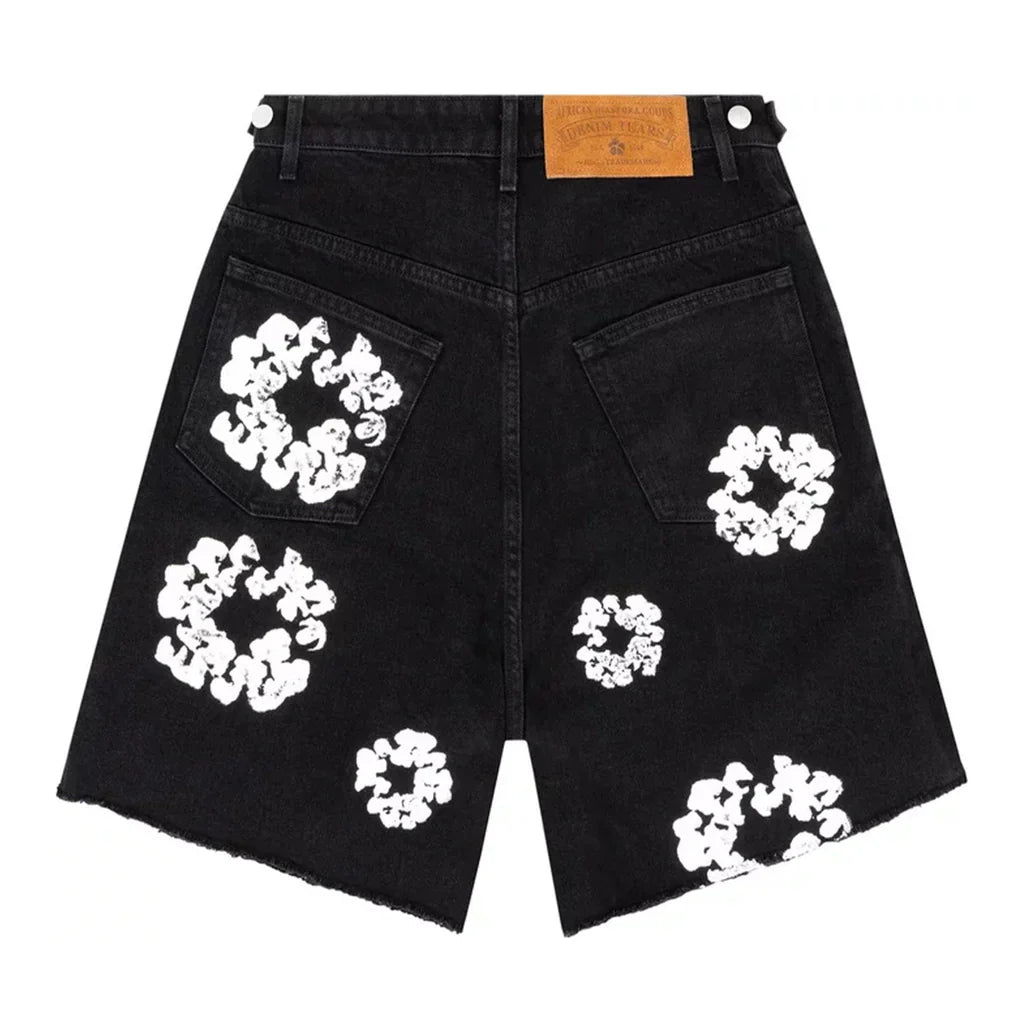 Shorts en jean  Denim Tears Noir