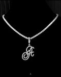 Collier Pendentif Lettre 💎