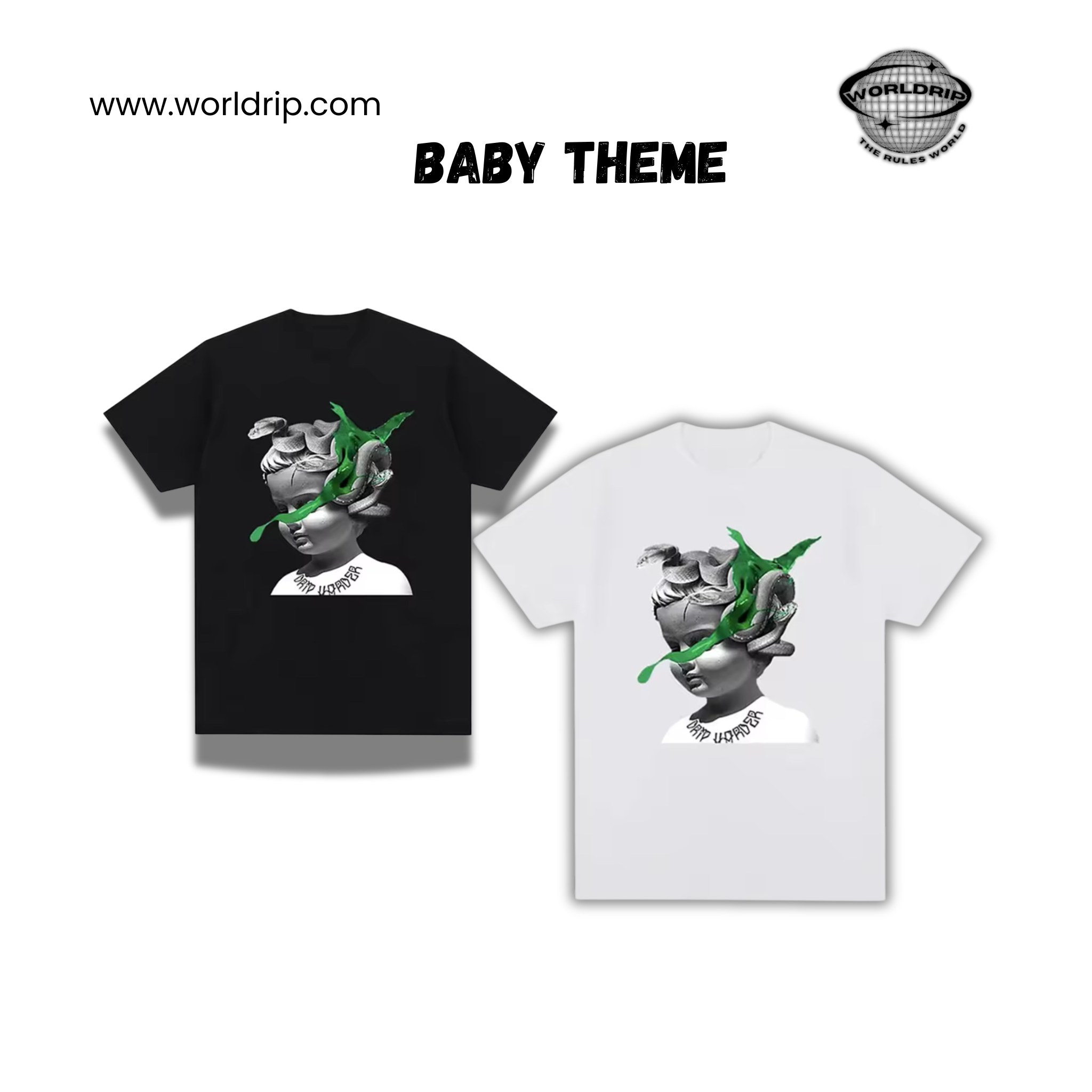 Baby theme shirt street wear ⚡️