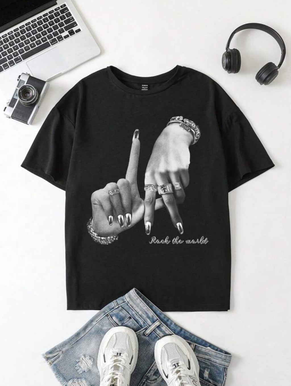 Street wear femme Black haut