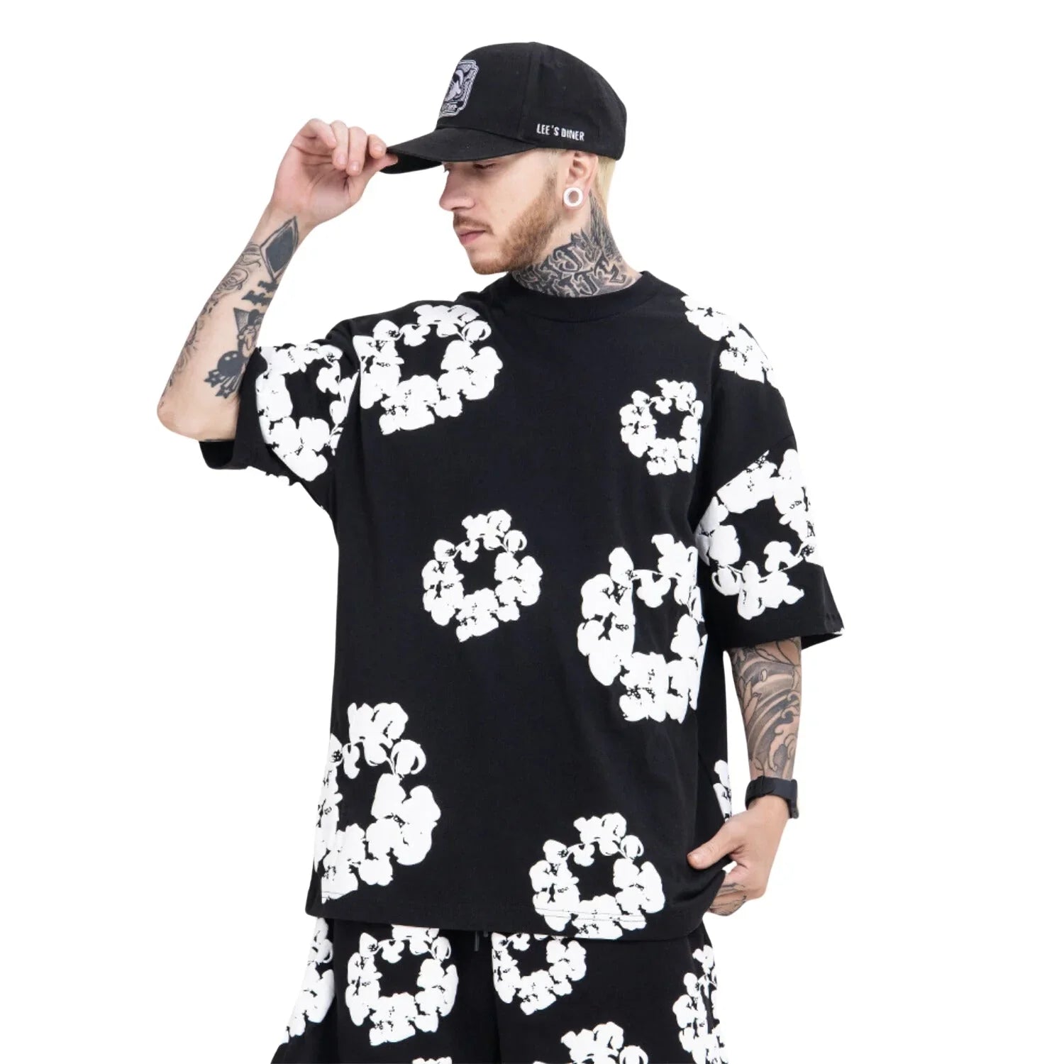 Tshirt DENIM Noir